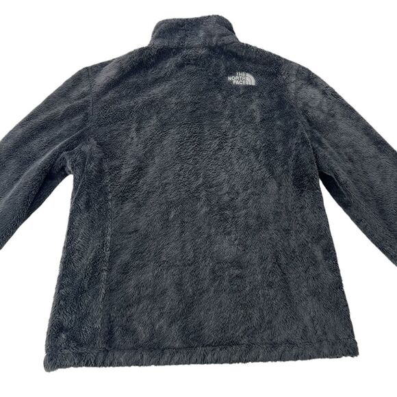 The North Face Osito Gray Zip Up Jacket Women’s Small Fleece AAHY Warm - Picture 3 of 12